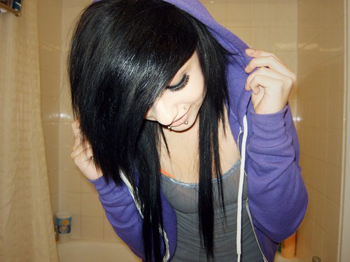 Black hair!